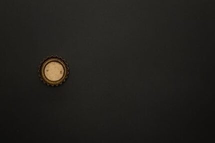 2 OZ Deep Metal Tin With Slip Cover Top
