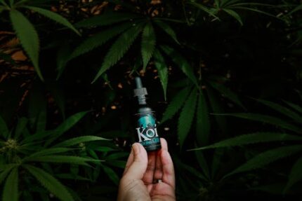 2 Oz Green Glass Boston Bottle With Black Dropper
