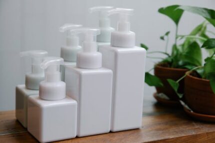 4 Oz PET Bottle With White Lotion Pump
